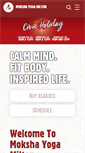 Mobile Screenshot of milton.mokshayoga.ca