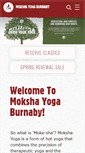 Mobile Screenshot of burnaby.mokshayoga.ca