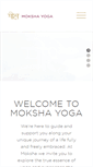 Mobile Screenshot of mokshayoga.com.au