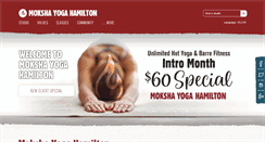 Desktop Screenshot of hamilton.mokshayoga.ca