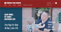 Desktop Screenshot of guelph.mokshayoga.ca